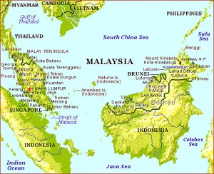 关于马来西亚 03 马来西亚在哪里?   地理位置